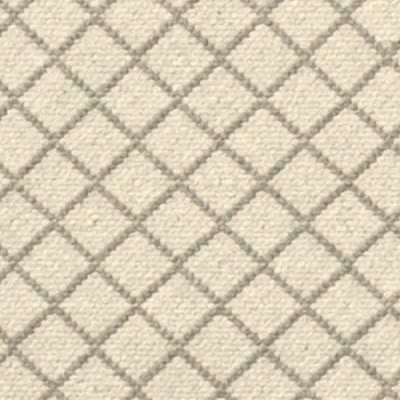 A detail of the woven diamond lattice in Oat: a straw ground with a pattern one step darker.